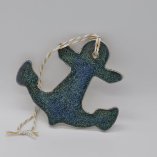 Fisherman's Anchor Dark Blue - Image 2